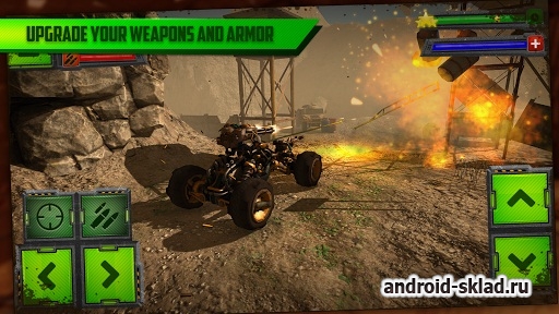 Gun Rider - гоночная игра со стрельбой на Android
