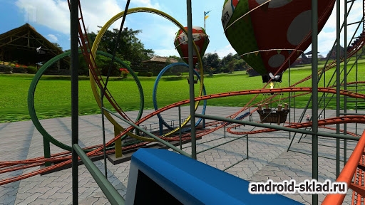 Crazy Roller Coaster - американские горки на Андроид
