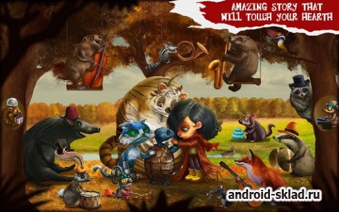 Amelia Kids Story Book - детская головоломка в стиле книги на Андроид