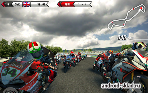 SBK15 Official Mobile Game - новые мотогонки 2015 года