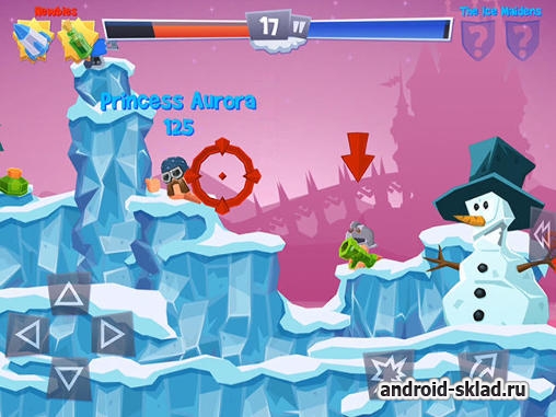 Worms 4 - война червяков на Android Worms 4 - война червяков на Android