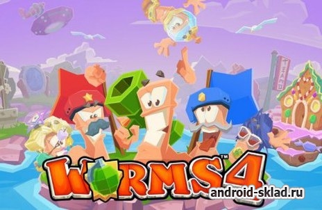 Worms 4 - война червяков на Android