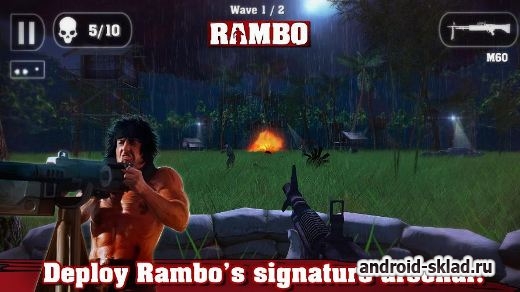 Rambo - история Джона Рэмбо на Андроид