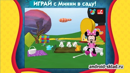 Mickeys Color and Play - анимированная книга-раскраска с Микки Маусом на Андроид
