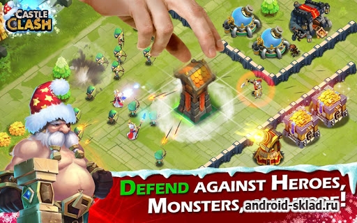 Castle Clash Age of Legends - средневековая онлайн стратегия на Андроид
