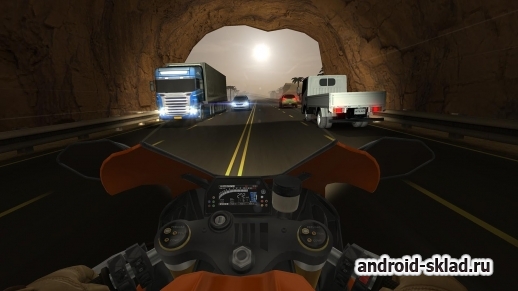 Traffic Rider - аркадная мотогонка на Андроид