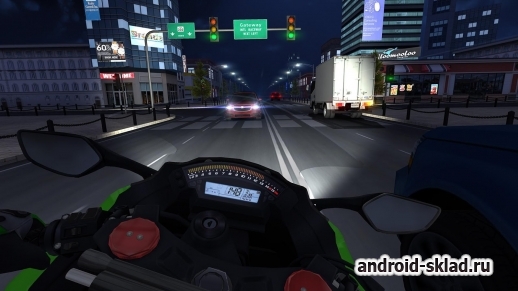Traffic Rider - аркадная мотогонка на Андроид