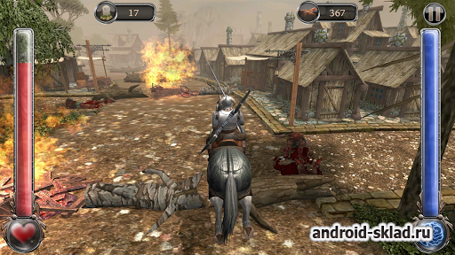 Arcane Knight - средневековый раннер на Андроид
