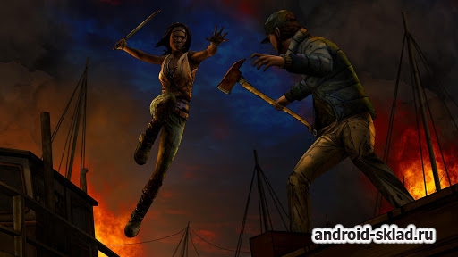 The Walking Dead Michonne (Ходячие мертвецы: Мишон) - дополнение ко второму сезону игры для Андроид