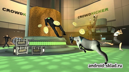 Goat Simulator Waste of Space - симулятор козла в космосе для Андроид Goat Simulator Waste of Space - симулятор козла в космосе для Андроид