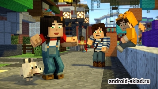Minecraft Story Mode - Season Two - второй эпизод интерактивного квеста на Андроид