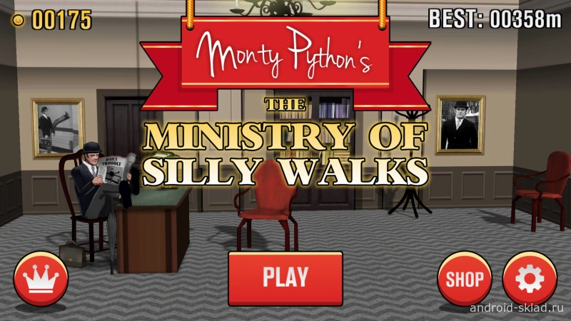Скриншот The Ministry of Silly Walks №1
