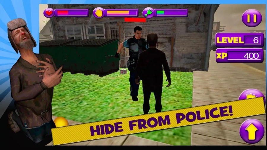 Скриншот Homeless Survival Simulator 3D №2