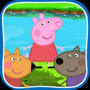 Скачать Свинка Пеппа на реке на андроид