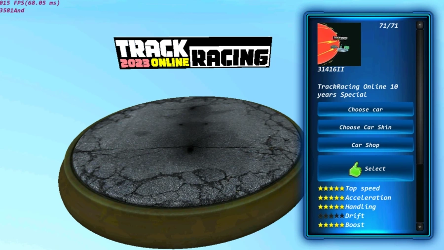 Скриншот TrackRacing Online №3