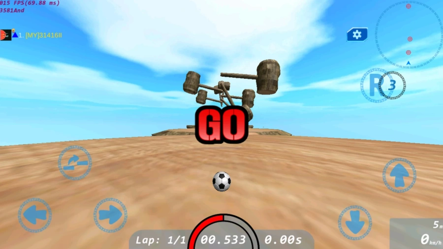 Скриншот TrackRacing Online №4