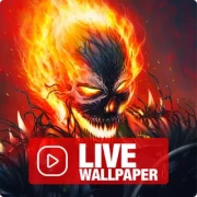 Скачать Ghost Rider Live Wallpaper на андроид