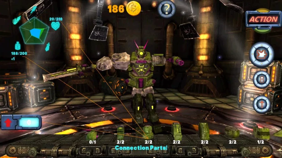 Скриншот Roblade:Design&Fight №2