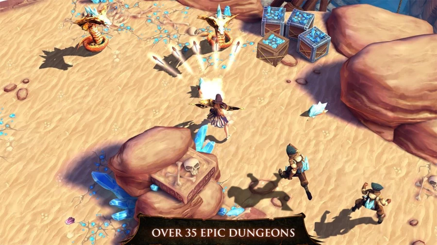 Скриншот Dungeon Hunter 4 №1