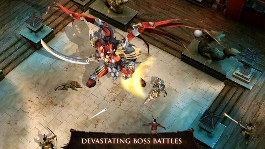 Скриншот Dungeon Hunter 4 №4