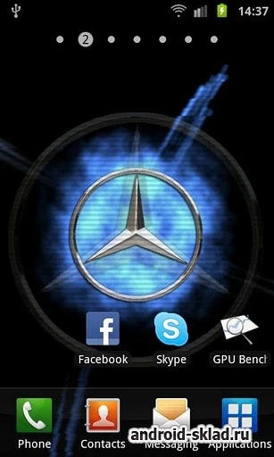 Скриншот Mercedes Live Wallpaper №1