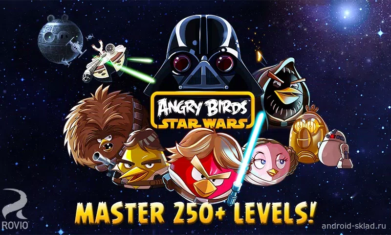 Скриншот Angry Birds Star Wars №1