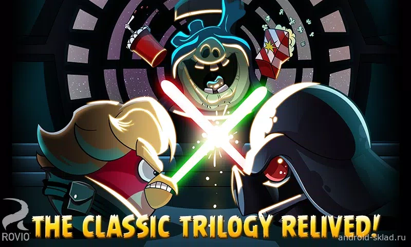 Скриншот Angry Birds Star Wars №3