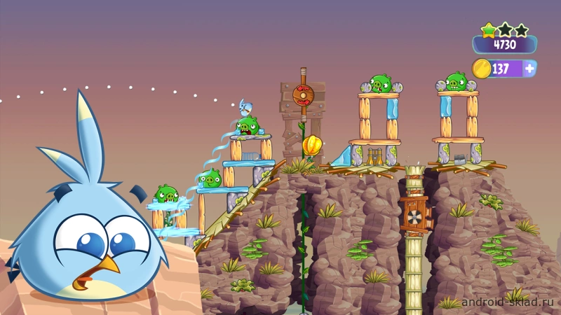 Скриншот Angry Birds Stella №3