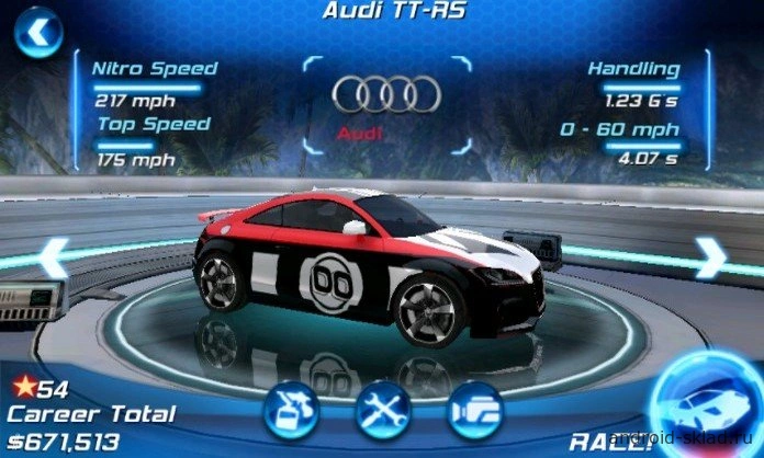 Скриншот Asphalt 6: Adrenaline HD №3