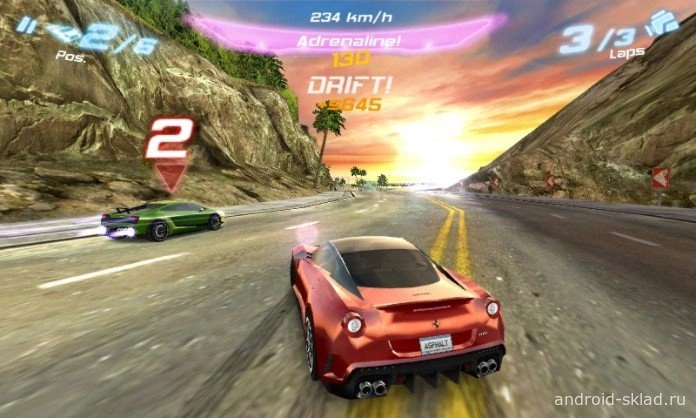 Скриншот Asphalt 6: Adrenaline HD №4