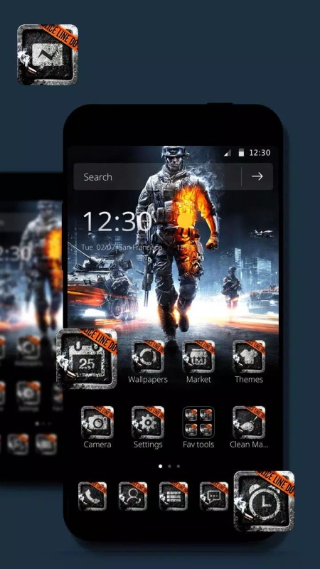 Скриншот BattleField 3 Wallpaper Theme №2
