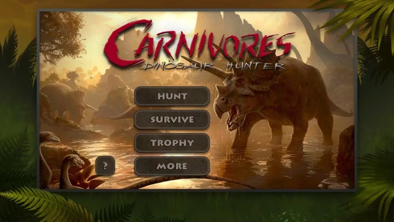 Скриншот Carnivores Dinosaur Hunter HD №1