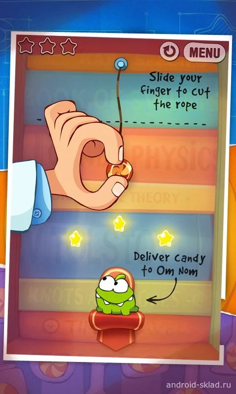 Скриншот Cut the Rope: Experiments №5