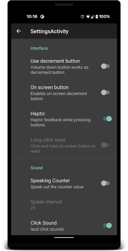 Скриншот Click Counter Free №3