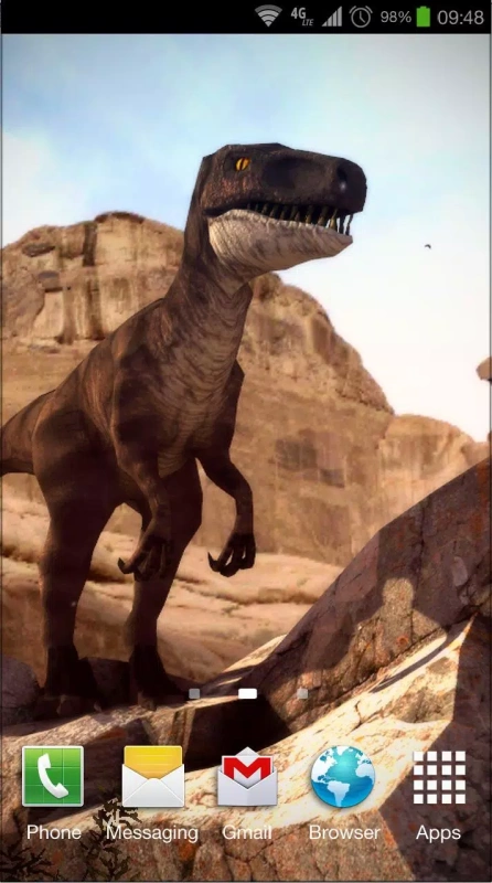 Скриншот Dinosaurs 3D Pro LWP №2