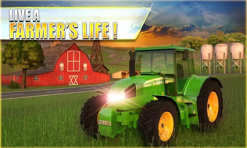 Скриншот Farm Tractor Simulator 3D №1