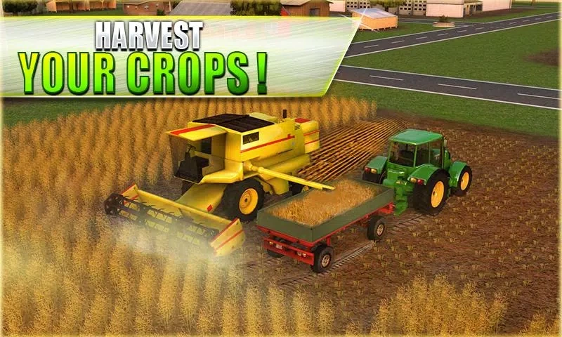 Скриншот Farm Tractor Simulator 3D №2