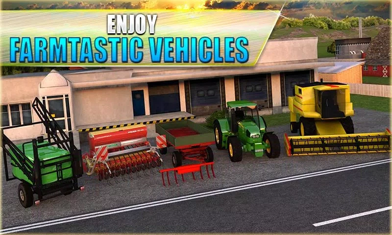Скриншот Farm Tractor Simulator 3D №5