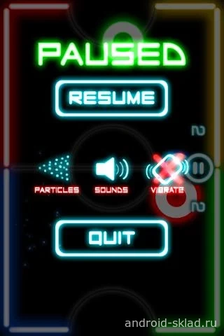 Скриншот Glow Hockey 2 №4