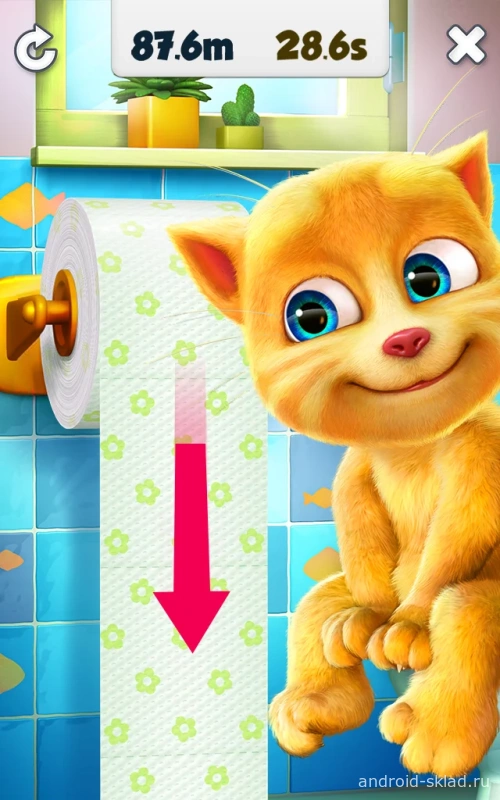 Скриншот Говорящий Джинджер (Talking Ginger) №2