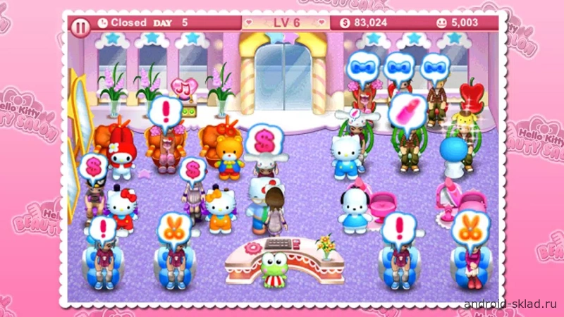 Скриншот Hello Kitty Beauty Salon №2