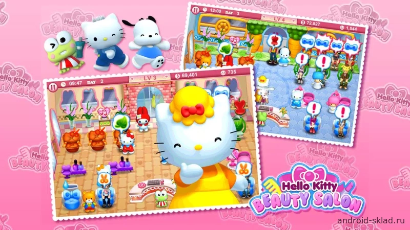 Скриншот Hello Kitty Beauty Salon №4