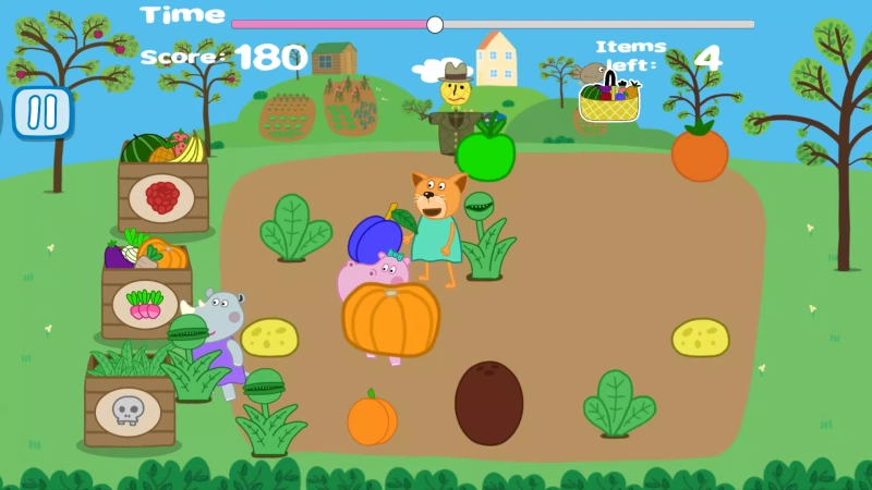 Скриншот Hippo Pepa's Garden №2