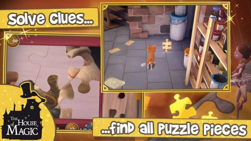 Скриншот Кот Гром и заколдованный дом №2