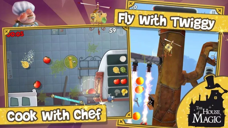 Скриншот Кот Гром и заколдованный дом №4