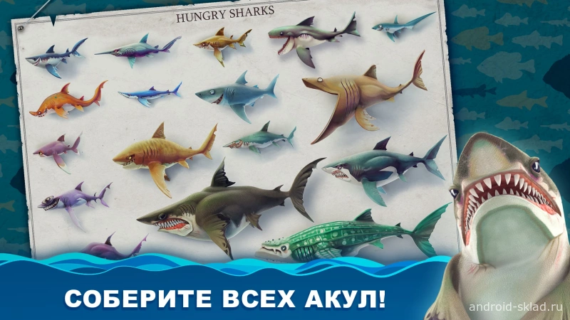 Скриншот Hungry Shark World №2