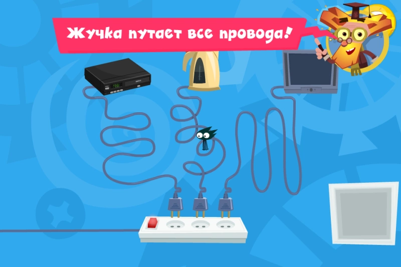 Скриншот Кабельный салат - Фиксиклуб №4