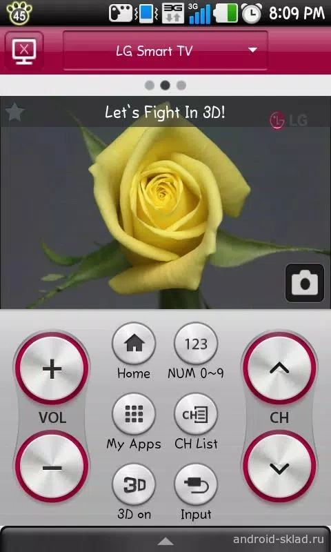 Скриншот LG TV Remote №1