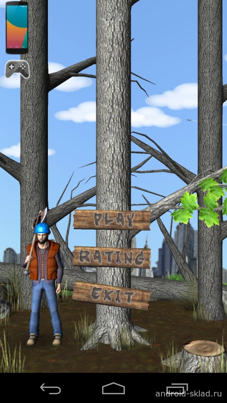 Скриншот Лесоруб №1