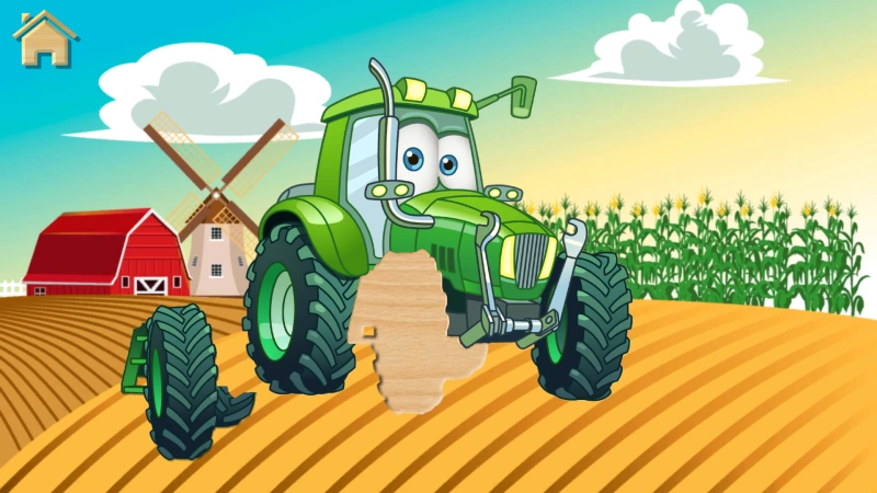 Скриншот Машинки - Пазлы для Детей №1